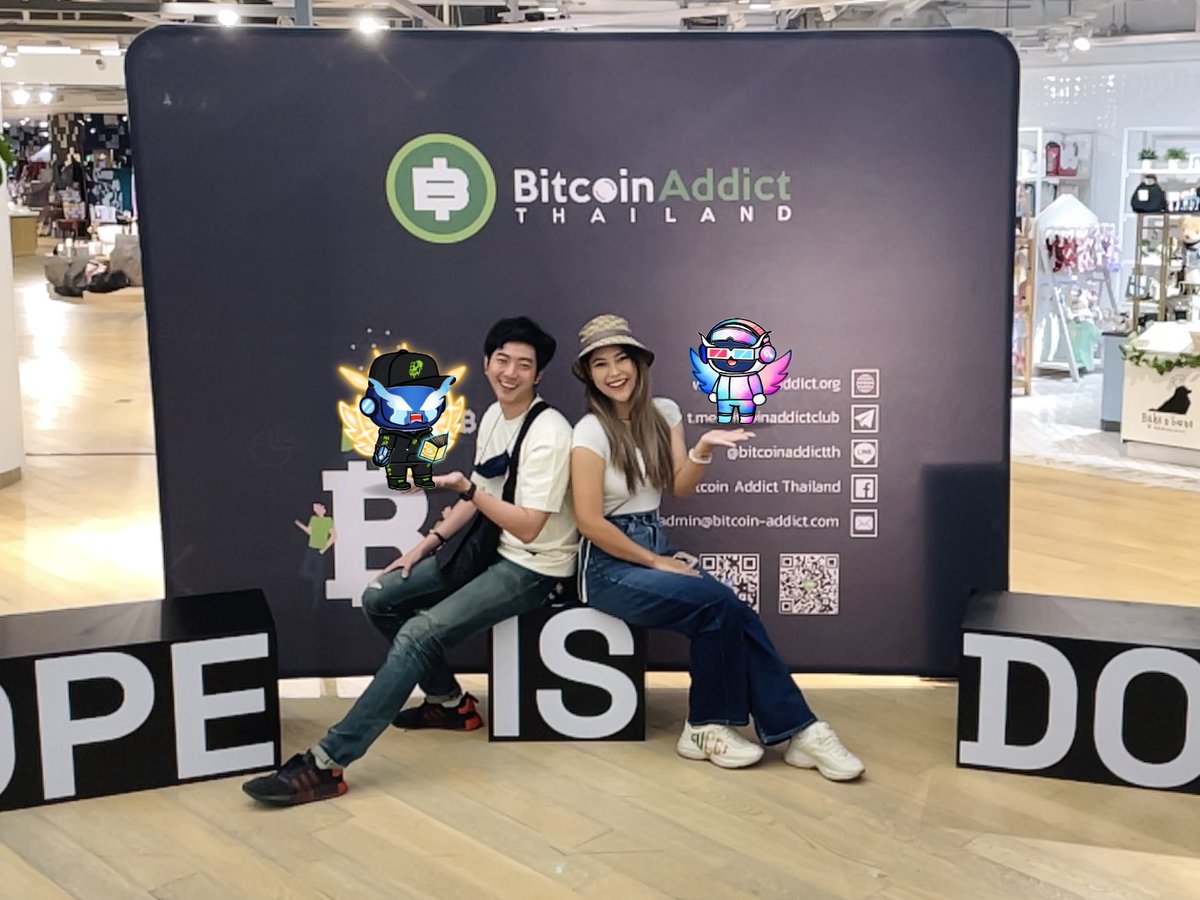 ktnktww's tweet photo. HOPE is DOPE
#BitcoinAddictMeetUp2022
#WardenCloset
#ARmity
#MetaWardenNFT https://t.co/xRb1fJmRF2