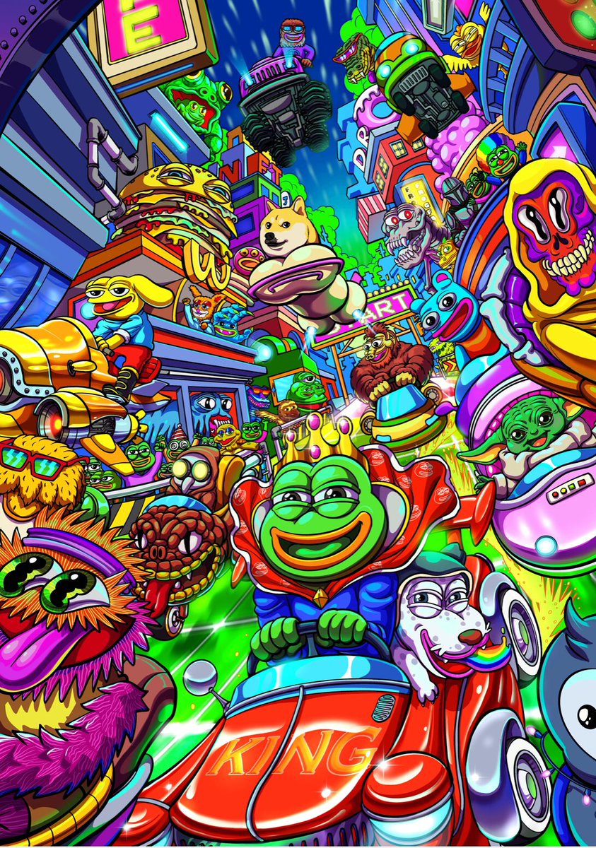 3-2-1 LET'S GO!!!💨💨💨
foundation.app/@chutchai/chut…
#pepe #FrogFam #pepethefrog 

Sketch💚.                    Final🐸