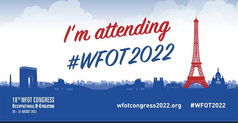 (Virtually)

@thewfot #WFOT #WFOT2022 #OccupationalREvolution #OccupationalTherapy #OT