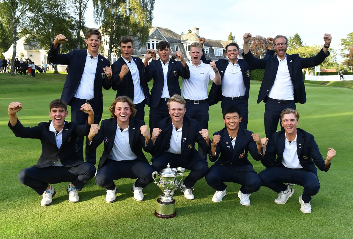 NGF_'s tweet photo. 🇪🇺 met Lynn van der Sluijs en captain @MyrtetryM in de Junior Vagliano Trophy ➡️ 🏆
🇪🇺 met @ThijmenBatens in de Jacques Léglise Trophy ➡️ 🏆
🇳🇱 in het #watc2022 ➡️ 19de (@AnneSterregolf T21)
➡️ https://t.co/0MGoOKzrD0 #teamnl #golf #egagolf https://t.co/xAF9R9nqSY