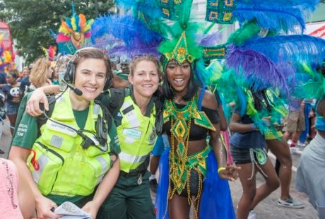 NHSEnglandLDN's tweet image. If you’re at Notting Hill Carnival this weekend, give a wave to @Ldn_Ambulance teams, who are working hard to keep everyone safe and well.

If you’re going along, remember to stay hydrated, look after yourself and drink responsibly.

#NHC2022