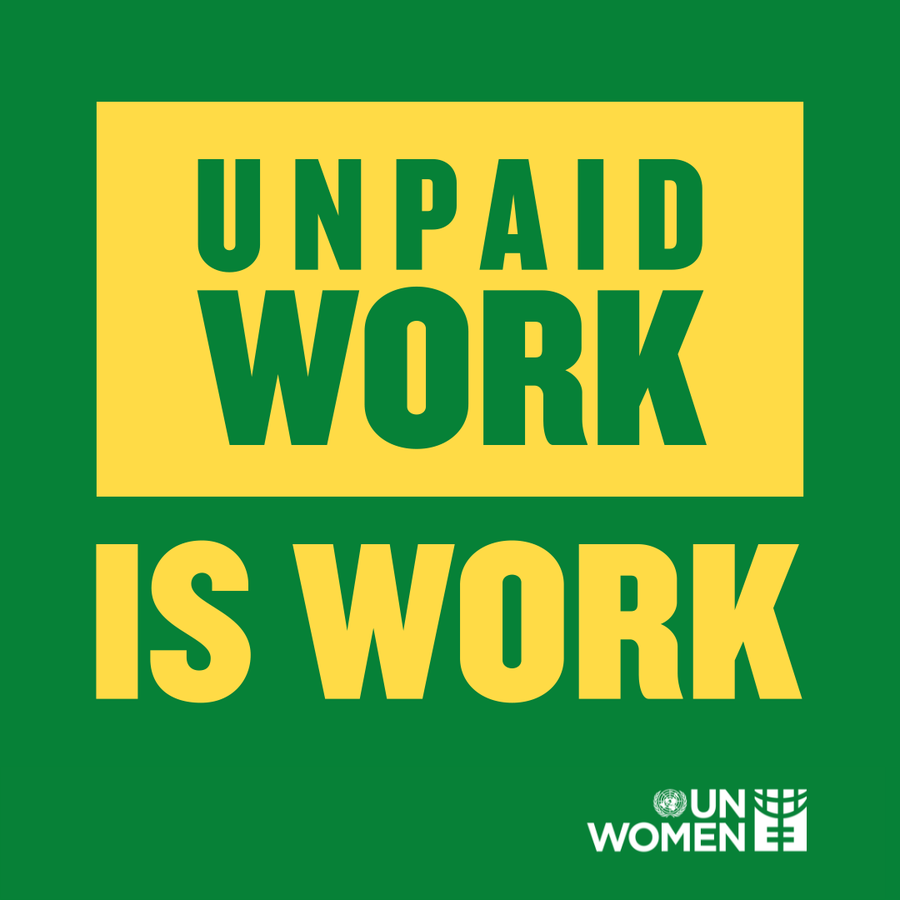 unwomenasia's tweet photo. Even before #COVID19, women did 3 times more unpaid care work than men. Let's work towards balancing the load. 👏👏👏 https://t.co/pEfUAlKlCr