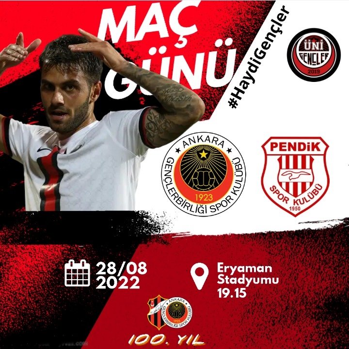 #GENCLERİNMACİVAR 
Tapmadık asla paraya pula 
Ne de Kahpe Bizansa 
Ölürüz Gençler uğruna 
Ah bir de Şampiyon olsa
#GENÇLERBİRLİGİ #HAYDİGENCLER #Ankara