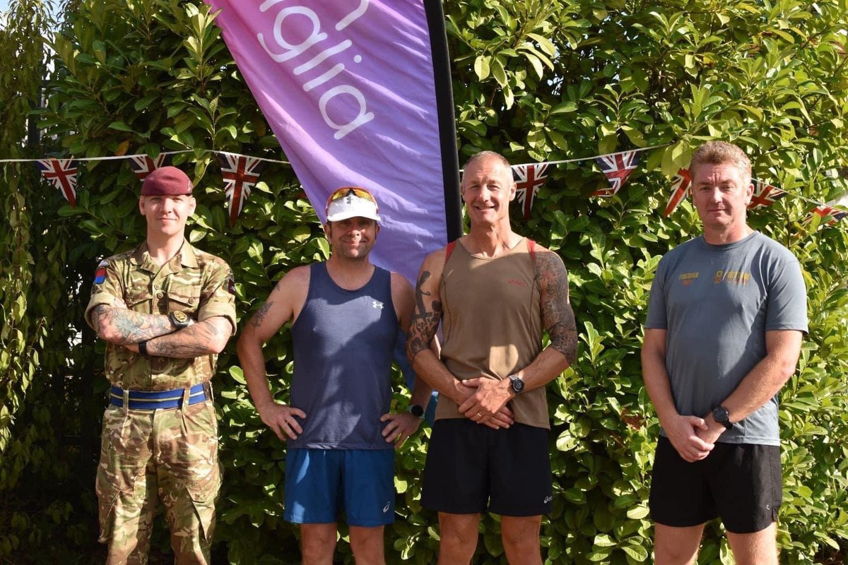 gunner_trust's tweet photo. A fantastic effort from Mr Ed Brennan as he completes his epic endurance challenge.

Ed completed the second part of his challenge this week by completing 3 half iron man distances in 3 days.
A big thank you to everyone who supported Ed. @Airbornegunners @rhqra https://t.co/xlh42e3hGE