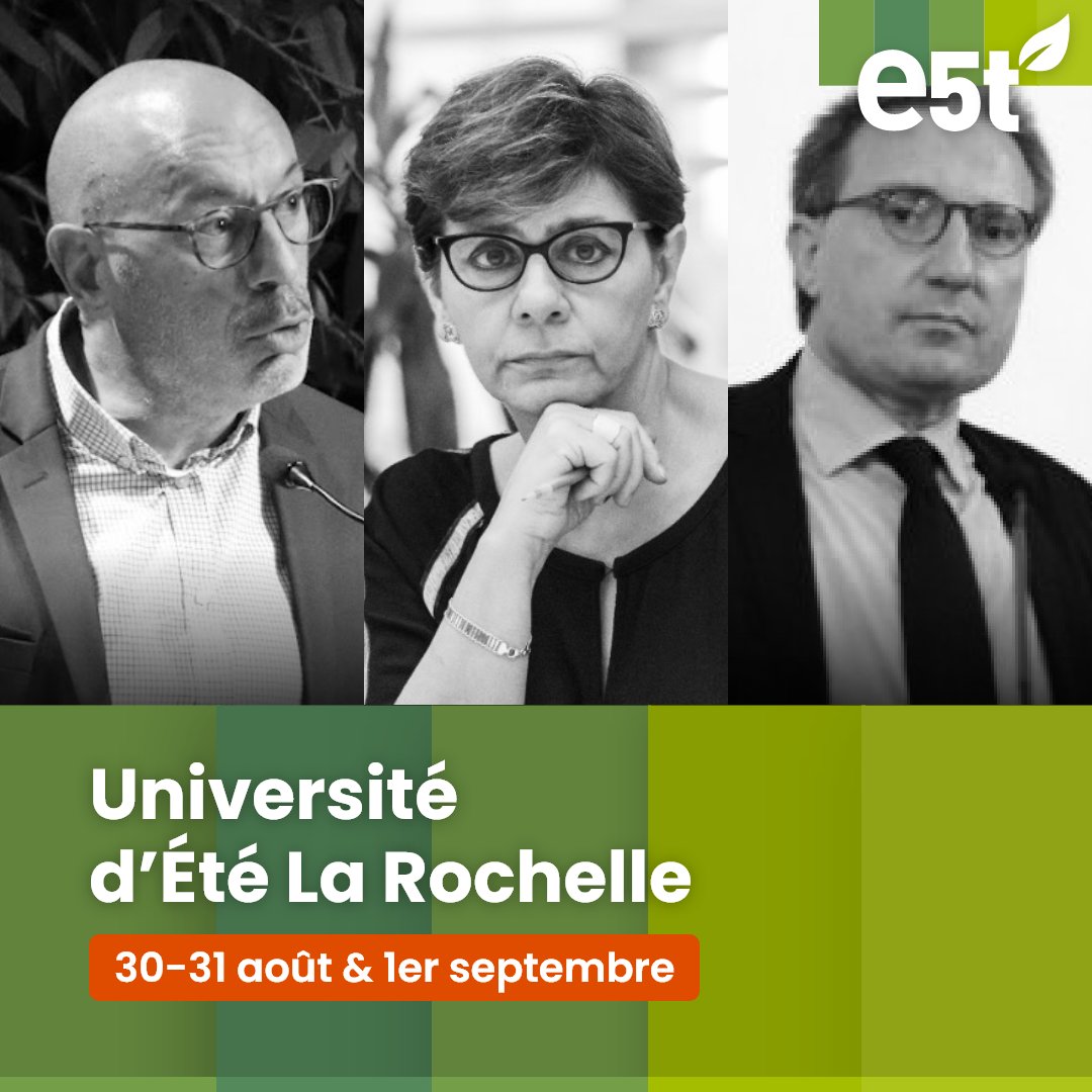 FondsE5T's tweet photo. 🔵 Adaptation et résilience au changement climatique

👉 Stand-up du 1er septembre animé par Philippe Chadeyron. @CibolaPartners et Michèle Pappalardo interviendront à cette occasion. #Unive5t #resilience #climat #transition #innovation https://t.co/jbVVMgcRqO