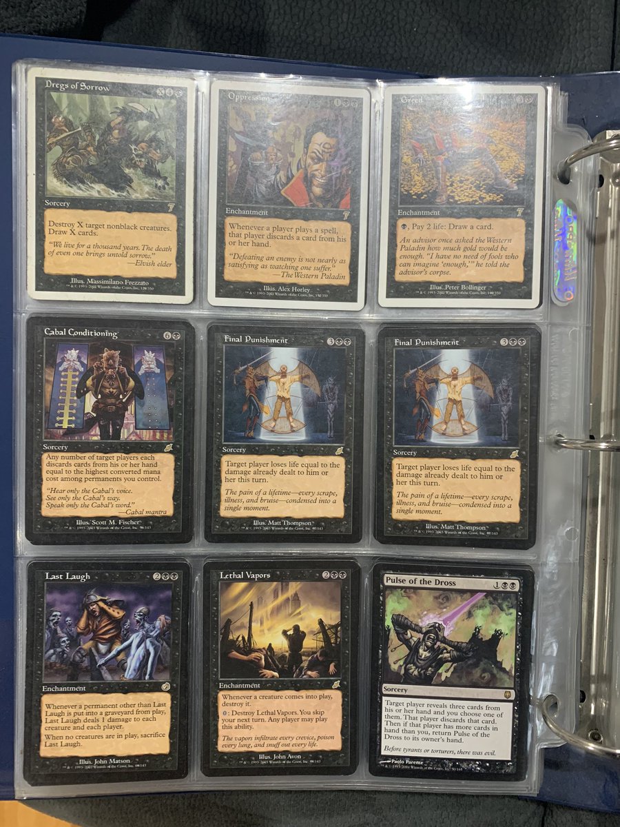 It appears not all is lost. Found my folder of golds. The Lord giveth and the Lord taketh away.