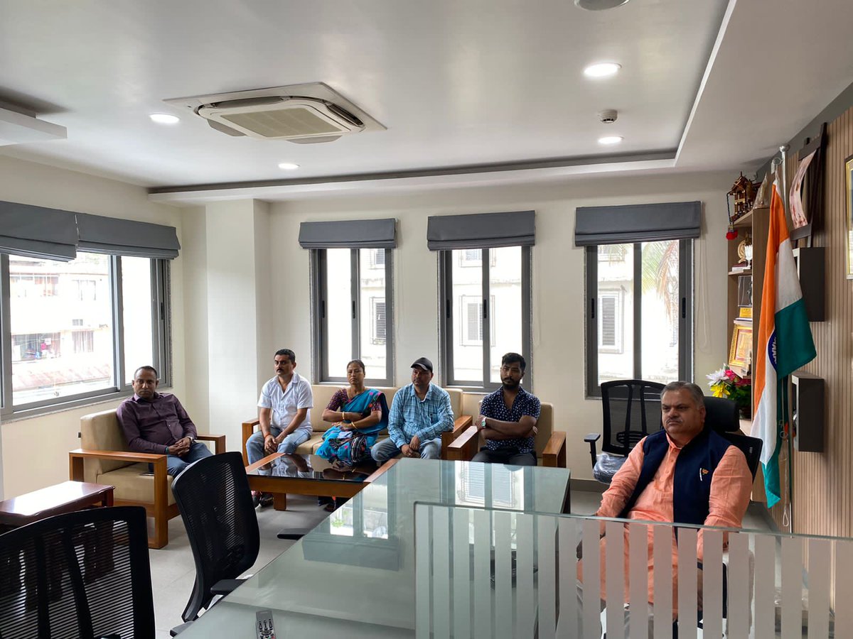 आज "पद्म भवन" नार्थ ईस्ट भाजपा कार्यालय गुवाहाटी पर कार्यकर्ताओं के साथ "मन की बात" कार्यकर्म में भाग लिया।