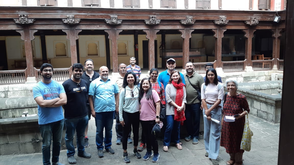 pai_nitin's tweet photo. What a brilliant Sunday
Pune heritage walk with
@GodboleSandeep ,so knowledgeable, sincere and really holding up Punes ethos
#Puneheritagewalk #mustdosunday https://t.co/YFnG0c8En1