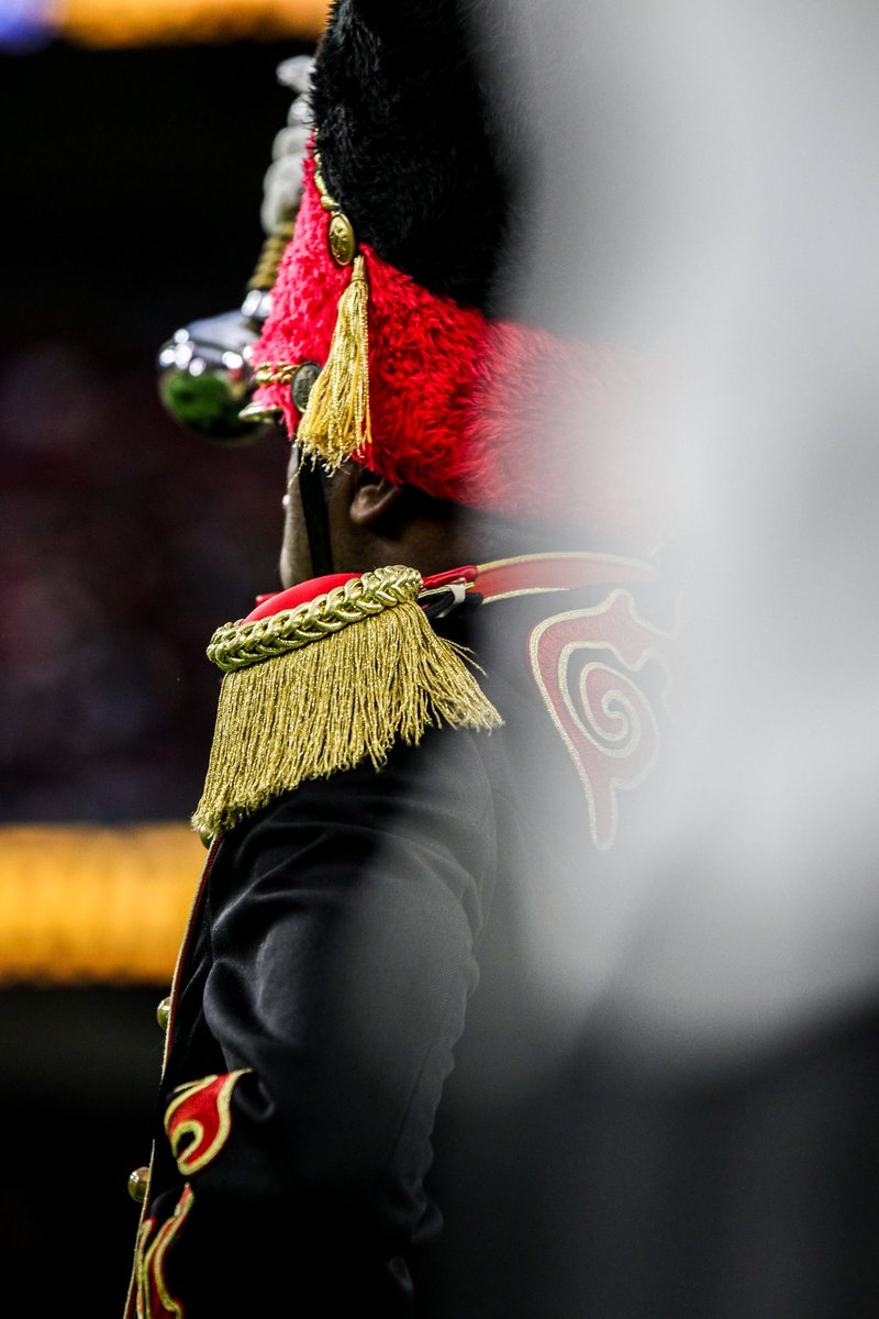 Have only been waiting since 2002 to touch this field. #battleofthebands #gramblingstate #gsuworldfamed