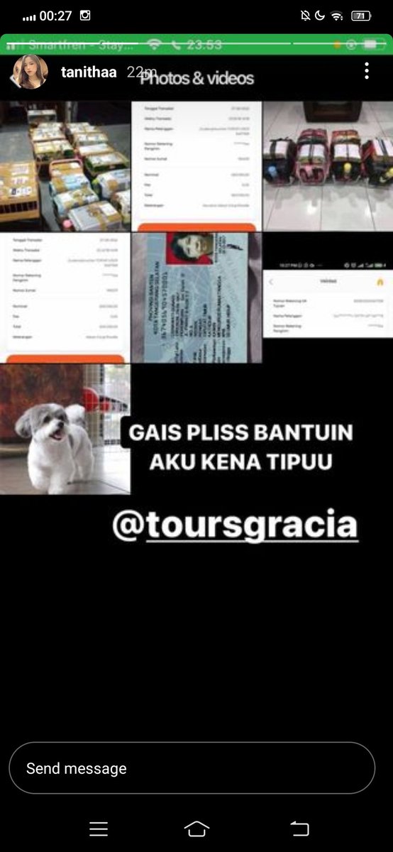 JaneJurassic's tweet photo. (6) Trus disitu kita baru ngeh kalau ini penipuan, karena saya diminta refund, 1001 alasan muncul dan malah jadi galakan si penipu ini, akhirnya gak bisa tuh di refund, kita langsung panik sejadi-jadinya, trus posisi ku juga jadi gaenak krn itu kenalan teman tp ternyata penipuan https://t.co/VkI5a0zWmz