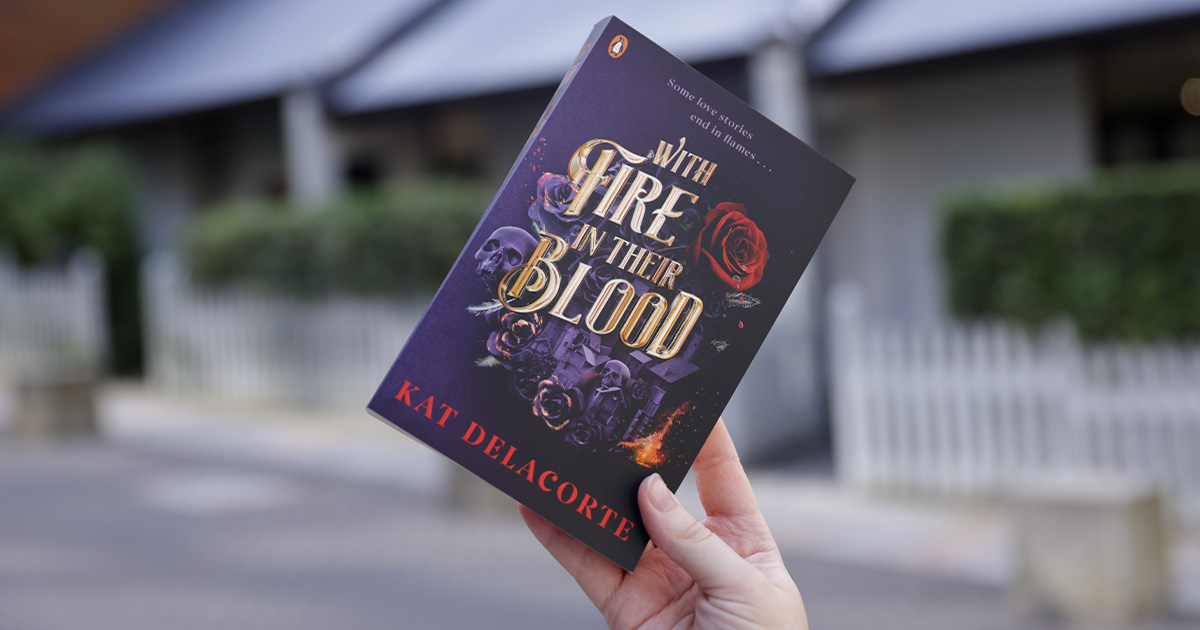 Are you ready for a simmering supernatural romance?🔥🔥

WITH FIRE IN THEIR BLOOD, is a YA LGBTQ supernatural romance, perfect for lovers of Chloe Gong, and V.E. Schwab. Out this week 🌹 

Learn More: bit.ly/3AJO5yM