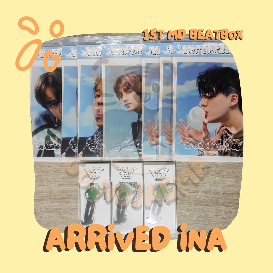 NCT DREAM BEATBOX 1ST MERCHANDISE ARRIVED NOJAEMA 🇮🇩