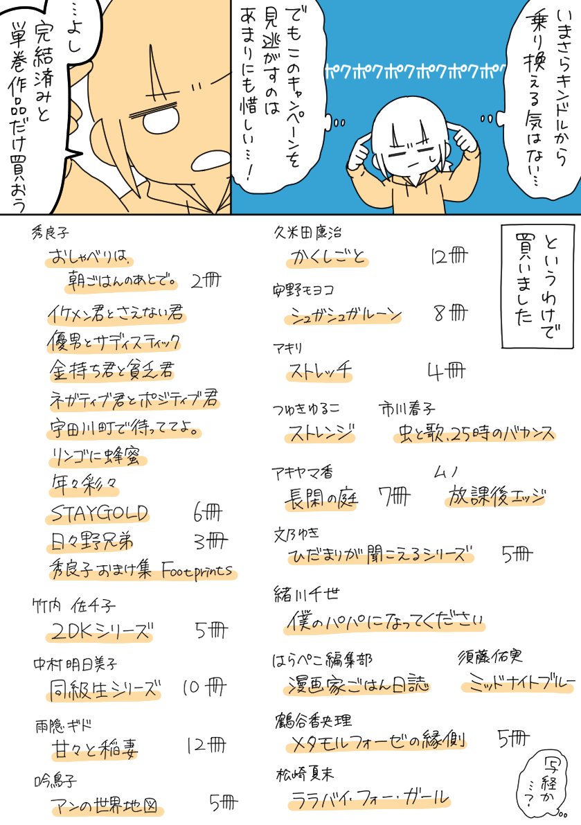 昔描いたDMMブックスくん狂い散らかしキャンペーンのエッセイ漫画が出てきたので載せます 