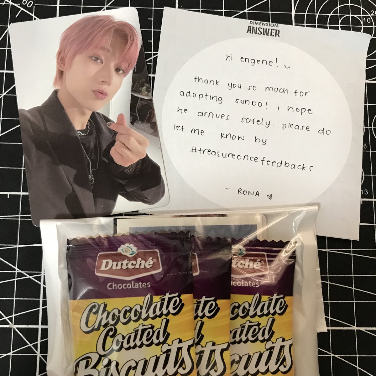 0924Ddeonushi's tweet photo. #0924_Mailz
Sunoo Mail!! sorry for the late feedback na halos ilang weeks din huhu. TYSM for the smooth ng transaction and safe packaging po.Also, thank you din sa freebies π βTil next time ><
#treasureoncefeedbacks | @treasureonce https://t.co/rxTMly5qg3