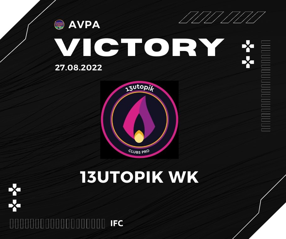 tris_lec's tweet photo. 🏆 C’était hier soir en @AVPAFR 

🔥La victoire de @13Utopik_eFoot devant @ES_WINCHESTER et #VortexCGO ! https://t.co/pv4DWNwdDi