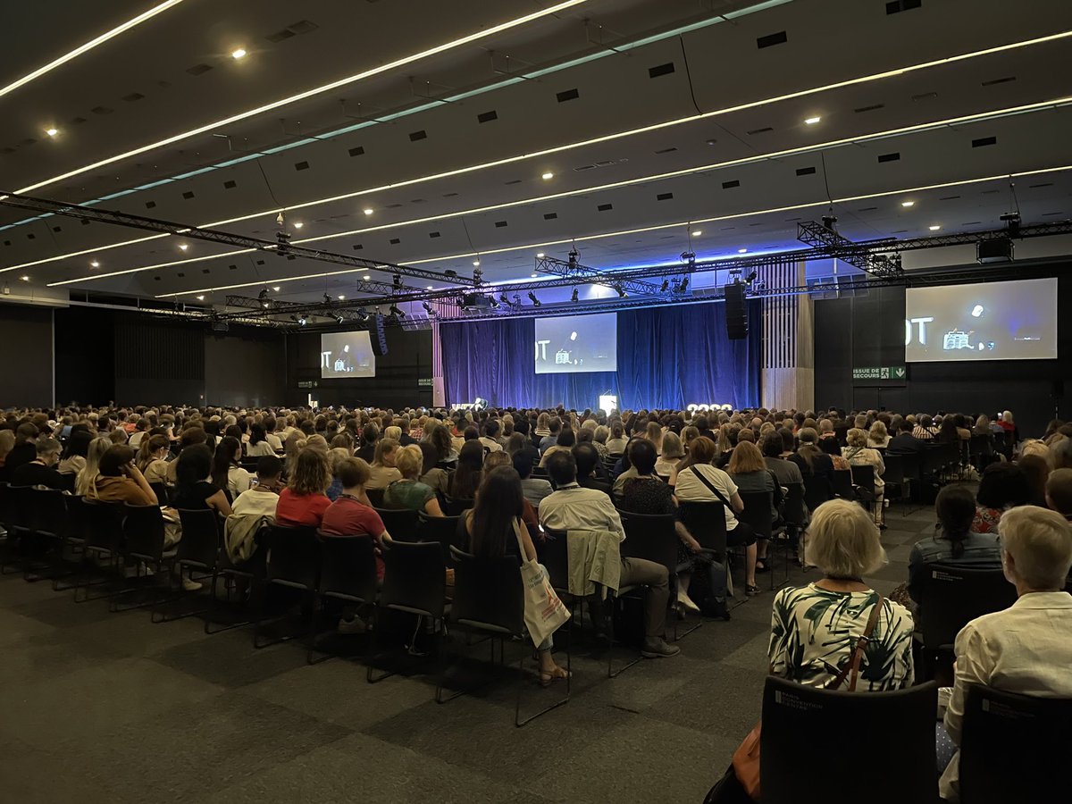 An Occupational R-evolution! Over 2,500 Occupational Therapists all in one room…The 18th World Congress has begun…#WFOT2022 @thewfot #Occupationalrevolution