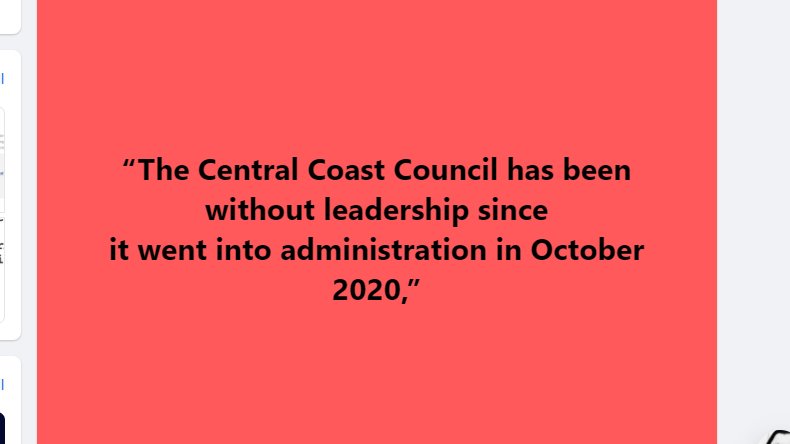 rationalbitch's tweet photo. It went under administration under the #NSWLNP  and it stinks...it stinks of a black Friday sale for developers ...the #centralCoast would have to be one of the corrupt movements by Gladys and perpetuated by Perrottet https://t.co/sD3ZgRw64N