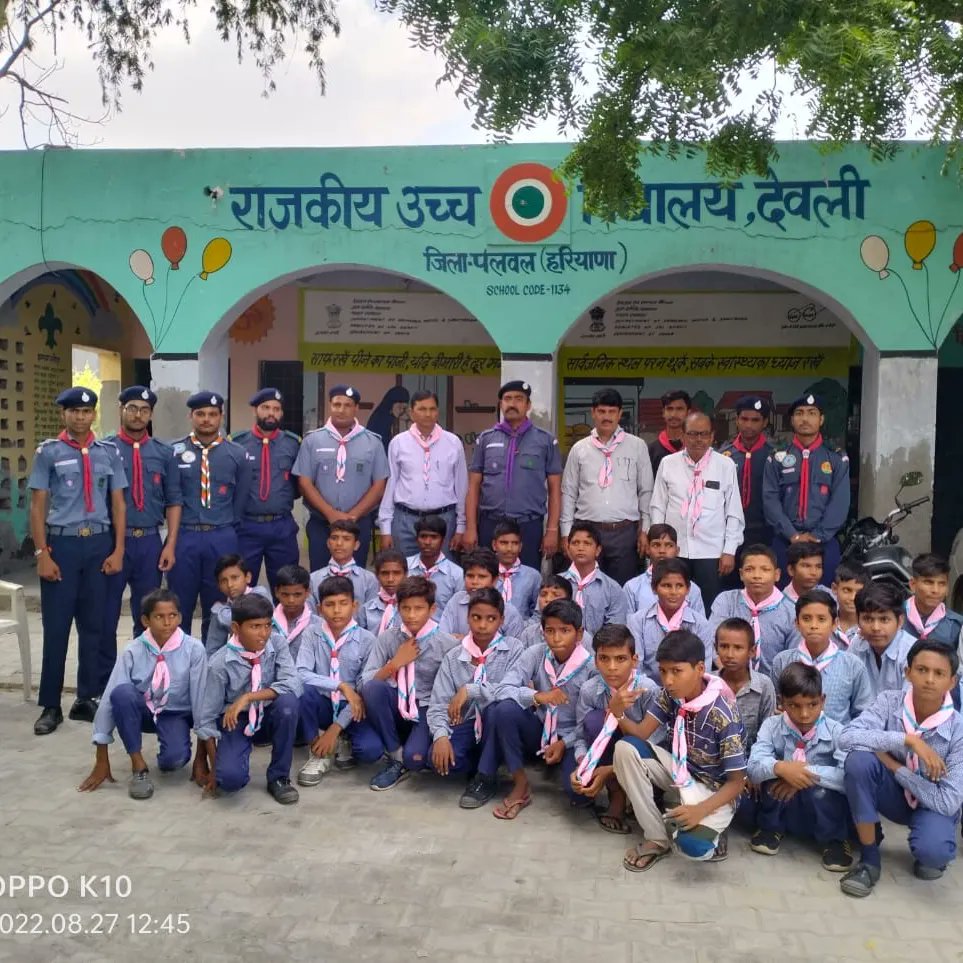 Naharsinghgroup's tweet photo. दिनांक 27/08/2022
नाहर सिंह ओपन ग्रुप के रोवर्स ने दिनांक 26/08/2022 से 27/08/2022 तक राजकीय उच्च विद्यालय देवली में आयोजित द्वितीय सोपान प्रशिक्षण शिविर में अपनी सेवाएं दीं।
@bsgnhq @haryanastatebsg @worldscouting #testingcamp #devli #scoutsandguides #Training #skills #camp https://t.co/CLGliqYR53