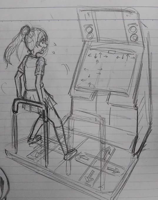 勢いの落描き 