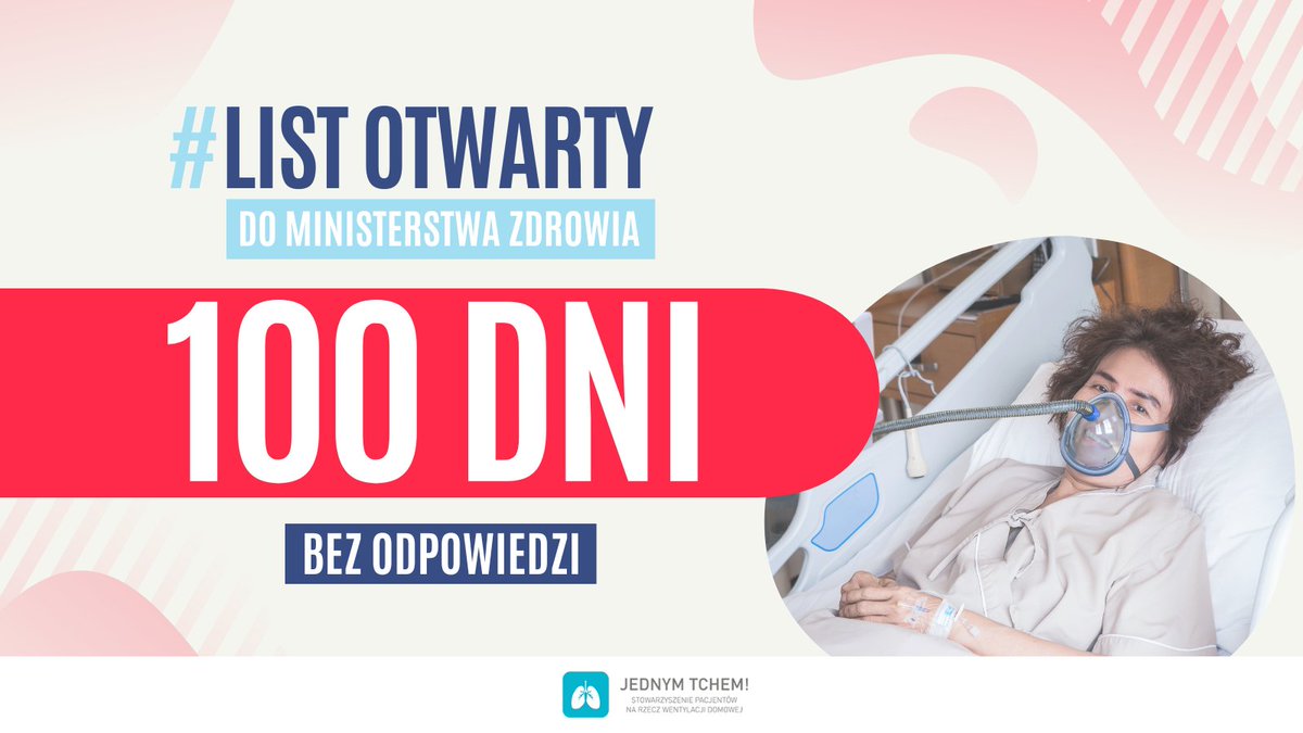jednym_tchem's tweet photo. ‼️Mija dzisiaj 1⃣0⃣0⃣ dzień od wystosowania #ListOtwarty do @MZ_GOV_PL - wciąż bez odpowiedzi❌
Czujemy się pomijani i lekceważeni, podejmowane decyzje odbywają się bez konsultacji z nami - pacjentami, których to bezpośrednio dotyczy.
@a_niedzielski Apelujemy o pilne spotkanie‼️ https://t.co/mcTE3CRQx8