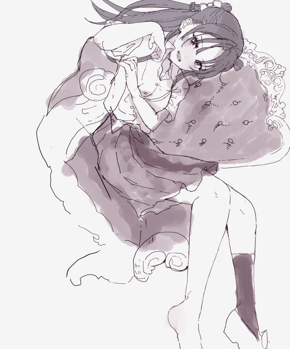 #今月描いた絵を晒そう 
