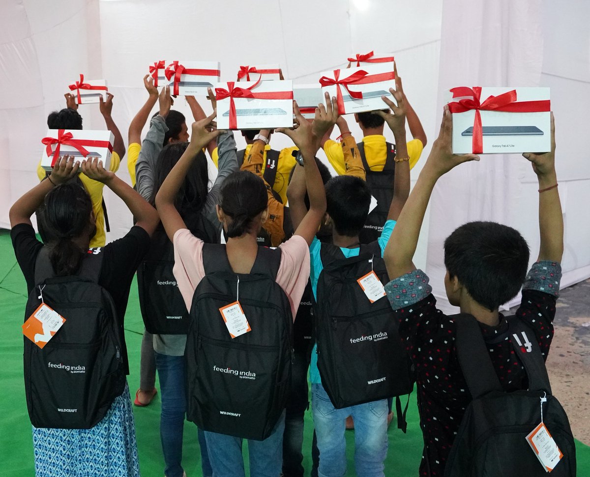 DCPCR's tweet image. .@DCPCR in collaboration with @FeedingIndia by @zomato has launched an “Ed-Tech Intervention- an Educate India Initiative”

With this launch, Delhi becomes the first state to provide #DigitalTablets for learning to the children in Delhi's govt-run child care institutions (1/n)
