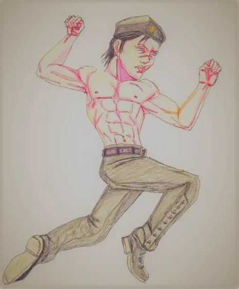 先月は体調を崩してあまり描けなかったけど、今月は4枚以上も色塗り完成出来て嬉しいです#今月描いた絵を晒そう#8月の終わりにあなたの作品見せてください #格ゲーキャラ描こうぜ 平八&ドラグノフ 