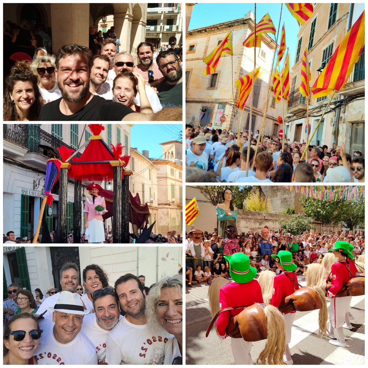 JAUMEALZAMORA's tweet photo. Mati d'alegria, ironia i crítica política per celebrar Sant Agustí.
Felanitx reviu la festa entre la barreja dels actes més irreverents del #Cosso22 i els institucionals.
Ha estat un plaer acompanyar-vos! https://t.co/oUT79xbanG