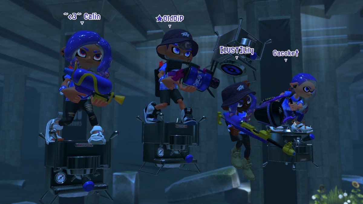 Gacoke_'s tweet photo. 5 años después y el vicio continúa contigo @calin328 Gracias^^ #Splatoon3 #Splatfest #NintendoSwitch https://t.co/V5srIEdvvM