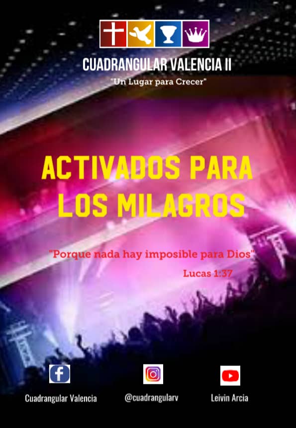 cuadrangularv's tweet photo. Actívate, Ven y Recibe Tu Milagro... https://t.co/UCffgXzOI9