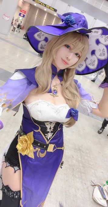 原神 / コスプレ神ノ叡智お疲れ様でしたー!美有タルタリヤとリサでおりました!原神サークル初参加!アクセサリー手に取っていただけて嬉しかったしリサ好きなんです〜!って声かけてもらえてハピネス溢れたっ差し入れもいっぱいありがとうございましたっ! 