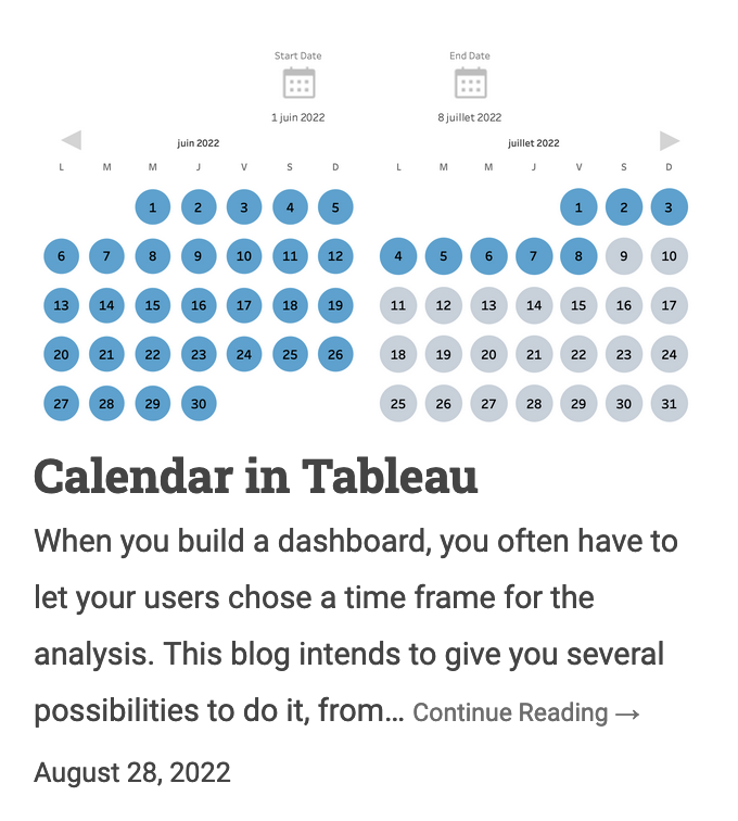 I have just publish a blog on how to do a calendar picker in <a href="/tableau/">Tableau</a> rativiz.wordpress.com/2022/08/28/cal…