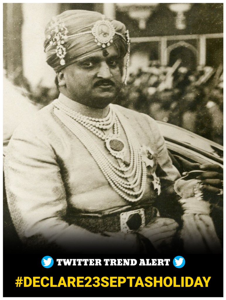 SadhikSingh's tweet photo. The demand for a public holiday on the birth anniversary of Maharaja Hari Singh ji who spoke for India’s respect &amp; freedom in London,is not about a“holiday”..it’s about identity, preservation,survival and history. 

@PMOIndia @BJP4India @BJP4JnK @manojsinha_ https://t.co/t1ENMymSTO