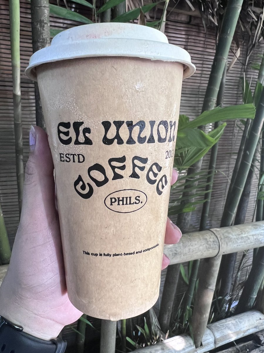 This coffee is soooooooooo good! I would order their coffee everyday #ElUnionCoffee #SanJuanLaUnion