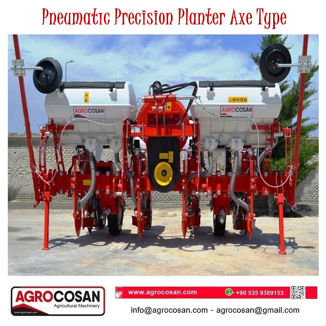 agrocosan's tweet image. Pneumatic Precision Seed Planter Axe Type 4,5,6,8 Row
#seedstarting #seedplanter #corn #sunflower #cotton #beet #precision
#seed #planter #planters #maize #corn #sunflower #beet #pneumatic #seeddrill #seeders #tractor #agricultural #agriculturalmachinery #agrocosan