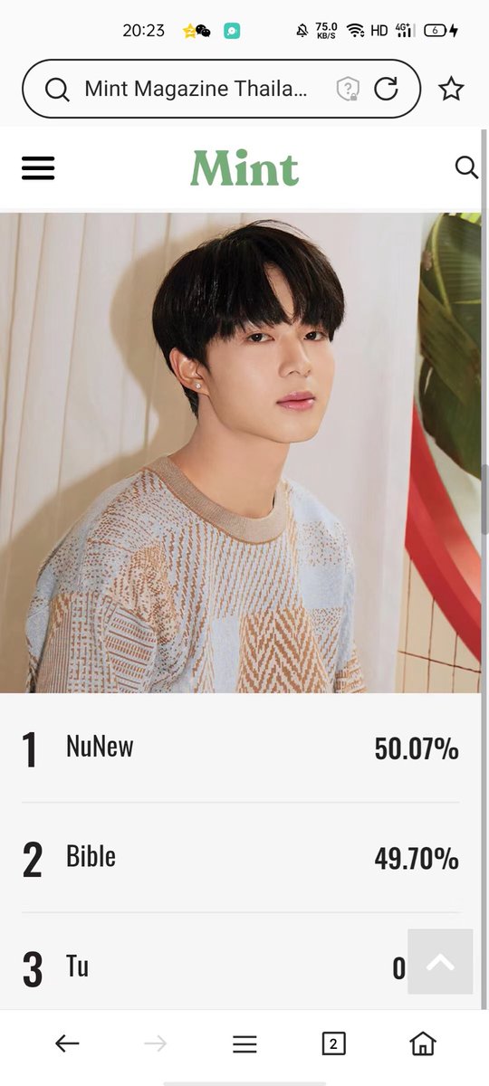 mewbroccoil's tweet photo. Excuse me, in this short span of 20 minutes, while Bible's side was basically unable to vote, the other side went crazy and rose by 0.09 points. Is this magic? Did you do it or did you do it first? I'm confused.

#ขอคำชี้แจงจากMintMag 
@mintmag_th https://t.co/UbZjTSZZlW