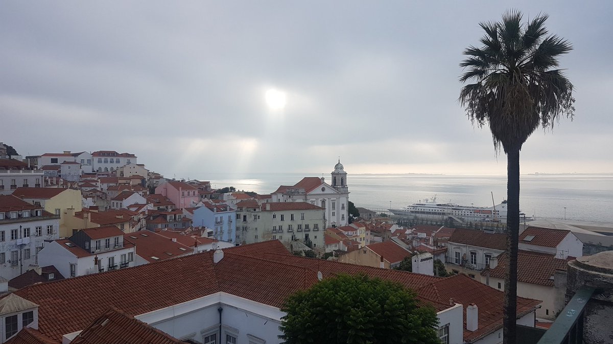 KathrinUlbrich's tweet photo. The #ECC8 starts today in beautiful Lisbon. A bit cloudy this morning, but the sun came out in time for the start of the conference. If you would like to meet us and say hello, just stop by at the @thiemechemistry booth. https://t.co/LDc7iQezIR