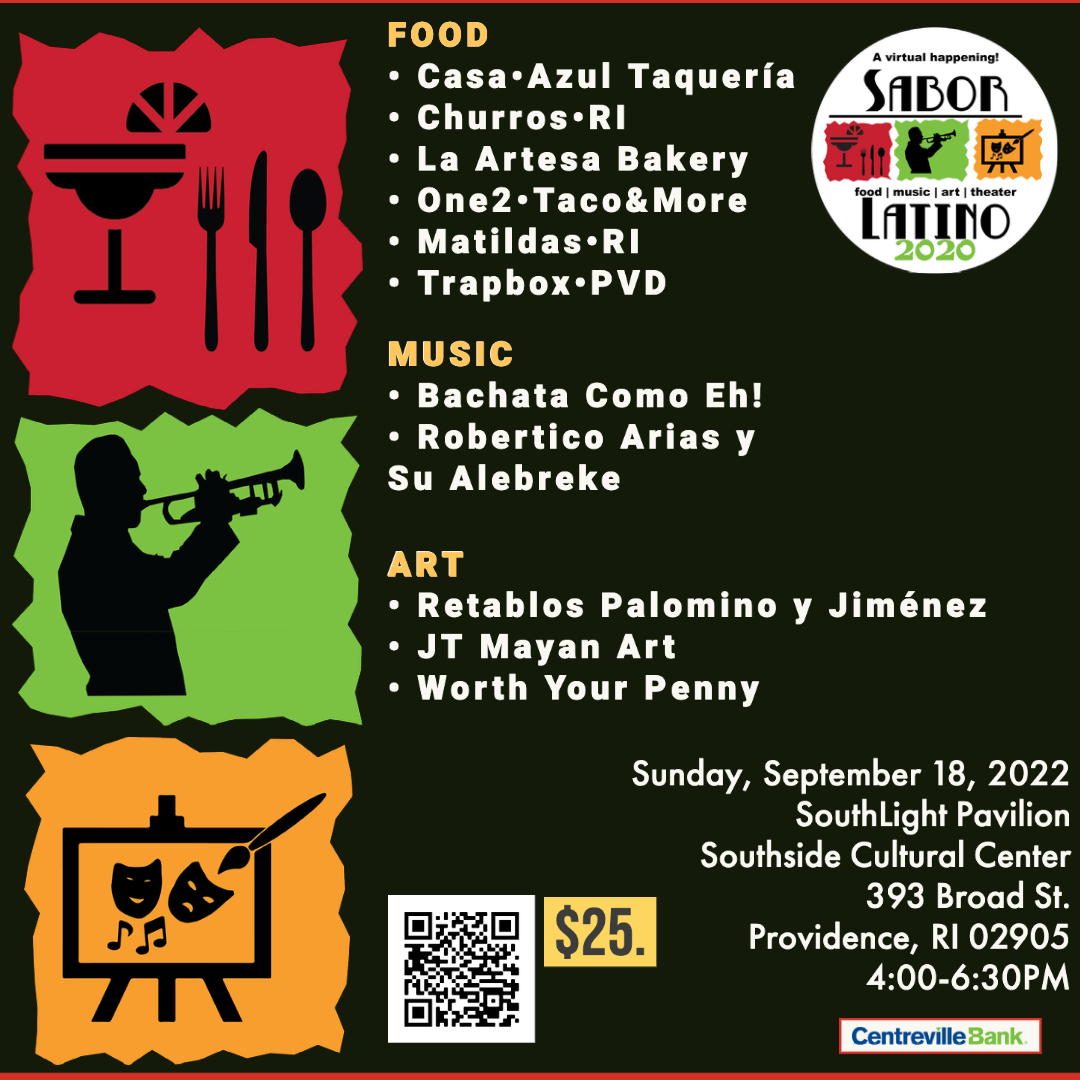 RILA's 35th anniversary kicks off in September with Sabor Latino. Check out the line up and purchase your tickets now! Deets on our website: rilatinoarts.org/SaborLatino.ht…