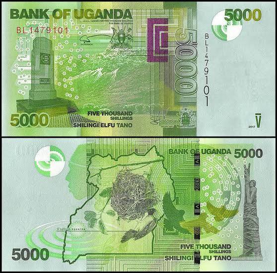 Did you know that it's General Elly Tumwine who designed this beautiful 5K note? 
Revolutionaries don't die!!
Rest in everlasting peace @GenTumwine