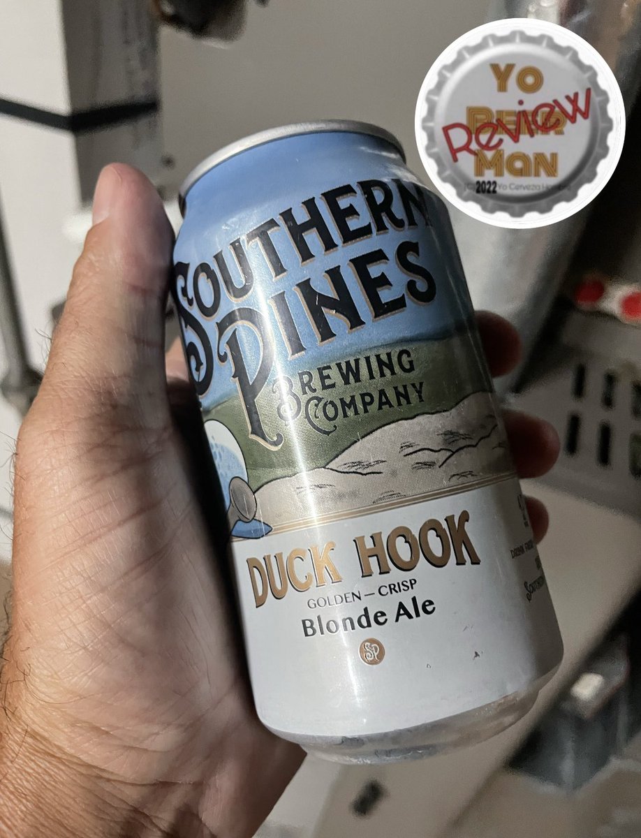 yobeerman's tweet photo. Enjoying some #SouthernPines #DuckHook #beer… delicious and easy drinking … light and blonde … perfect #golf beer https://t.co/cdLzB2R7kc