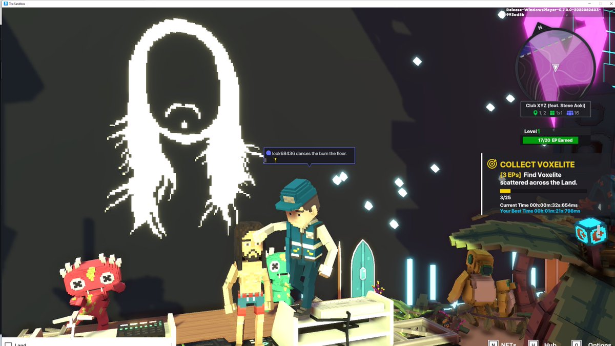 look68436's tweet photo. @TheSandboxGame @steveaoki I just participated in the #SandboxAlphaS3Giveaway for a chance to win 500 SAND! On stage with Steve Aoki, check out my screenshot below!
👇 https://t.co/bcoVRkWnP6