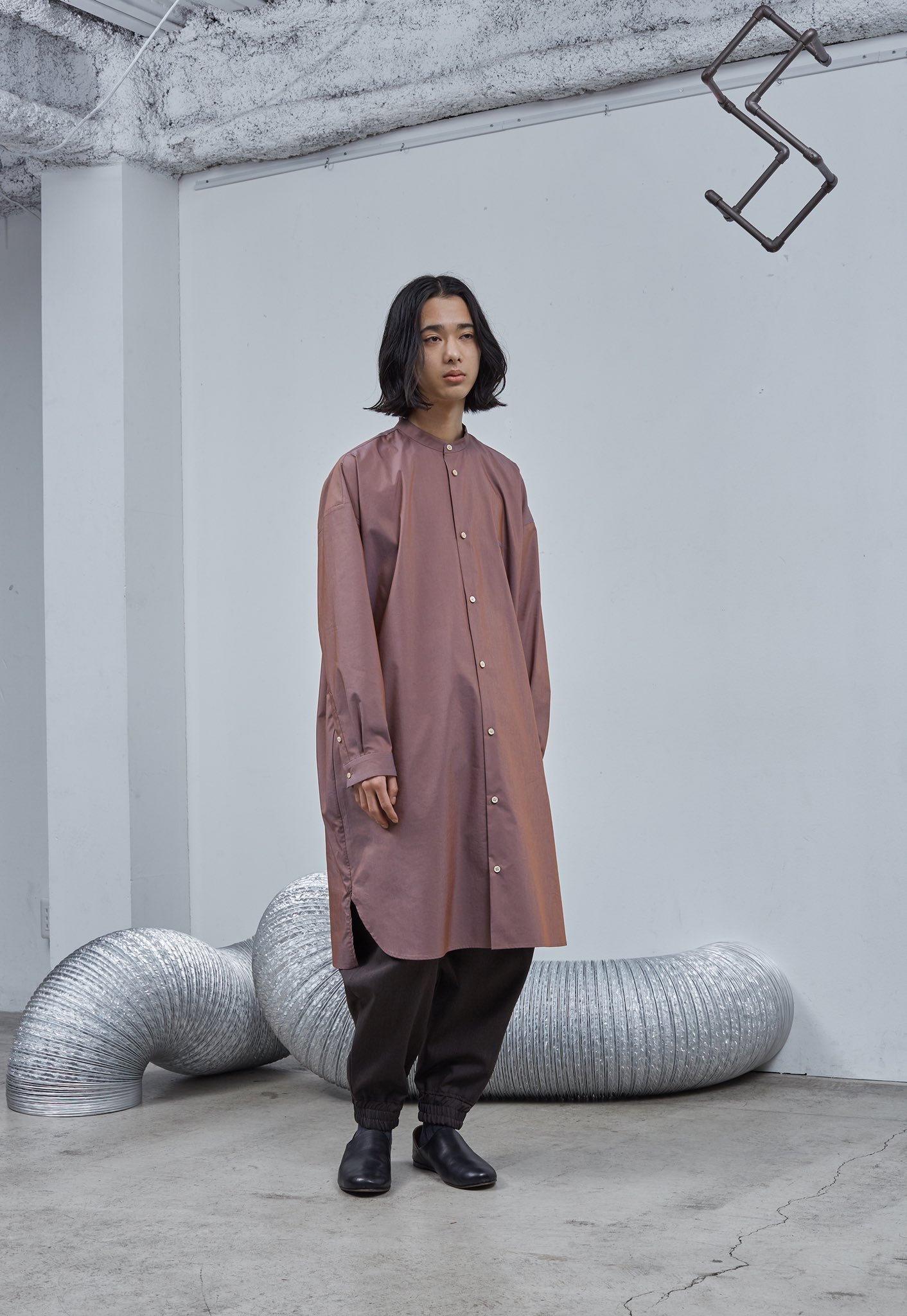 ニッサン・638 dulcamara バイアスコール セットアップ カーキ