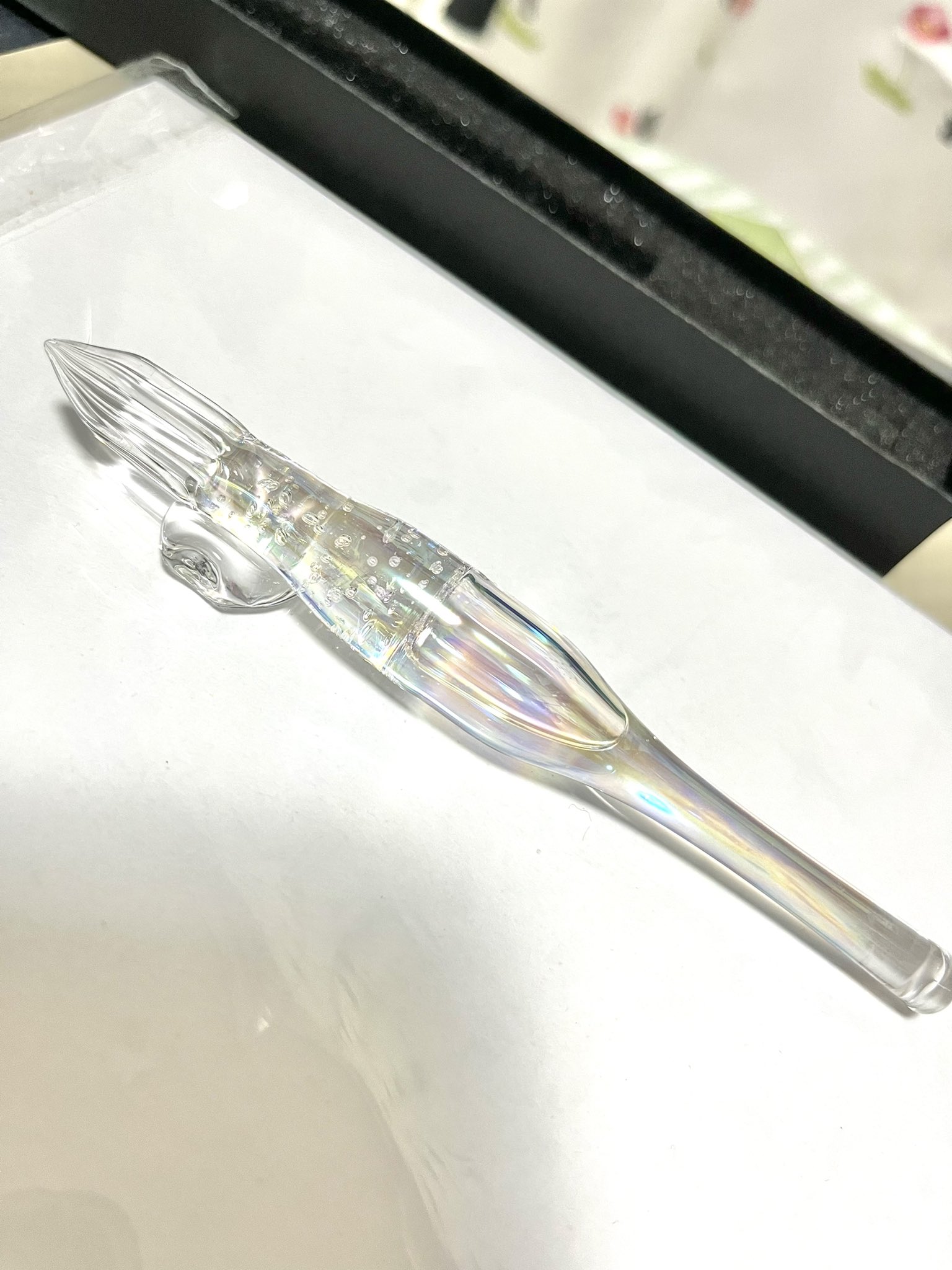 アニメショート ガラスペン aun しゃぼん玉 泡 ストームグラス - 通販