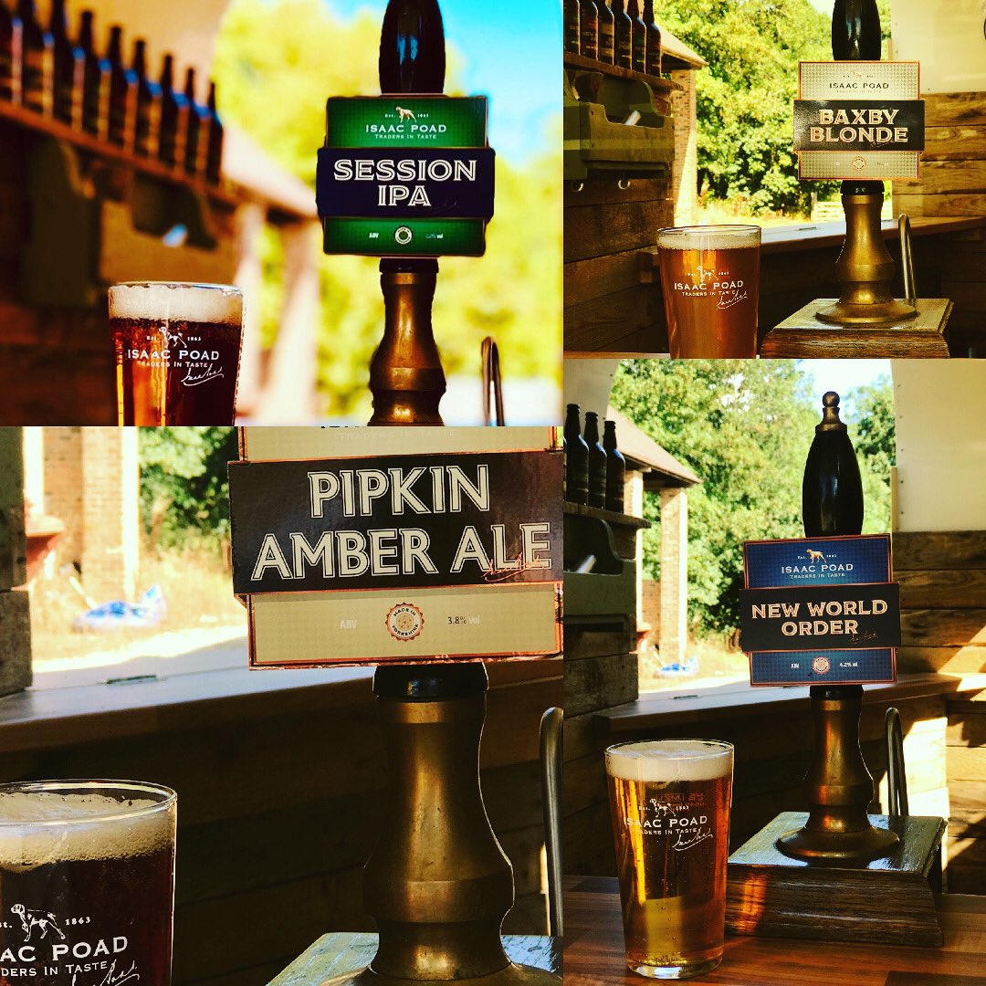 Isaacpoadbeer's tweet image. Available cask for this week delivery. All glugable session beers perfect for the end of summer drinking. Give us a bell or message to order. Cheers!