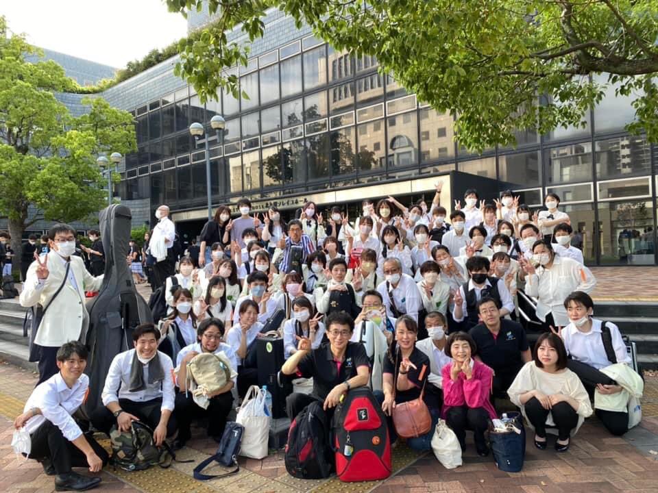 ksgcwo's tweet photo. 【ご報告】
本日8/28北九州ソレイユホールで行われました、九州吹奏楽コンクールで春日市民吹奏楽団は金賞を受賞し、全国大会出場となりました！✨全国大会も同じく北九州ソレイユホールです！精一杯頑張りますので応援よろしくお願いします🥺 https://t.co/Z0yOA69XbB