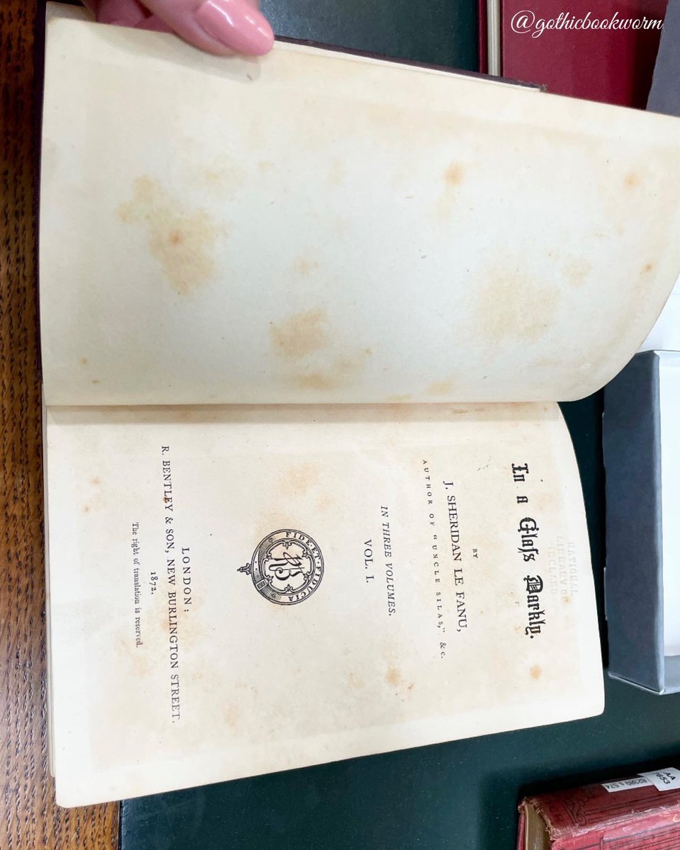 gothicbookworm's tweet photo. Happy birthday Joseph Sheridan Le Fanu, Dublin’s invisible prince (28 August 1814 – 7 February 1873) I visited his grave with @alexcarabine &amp; @moderngothic73 last month, and I also got to see a 1st ed of In A Glass Darkly at the @NLIreland! #gothic #ghoststories #Carmilla https://t.co/u99ROu718Z