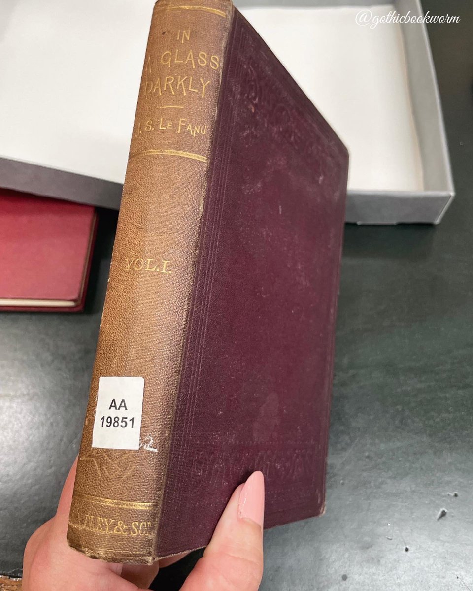 gothicbookworm's tweet photo. Happy birthday Joseph Sheridan Le Fanu, Dublin’s invisible prince (28 August 1814 – 7 February 1873) I visited his grave with @alexcarabine &amp; @moderngothic73 last month, and I also got to see a 1st ed of In A Glass Darkly at the @NLIreland! #gothic #ghoststories #Carmilla https://t.co/u99ROu718Z