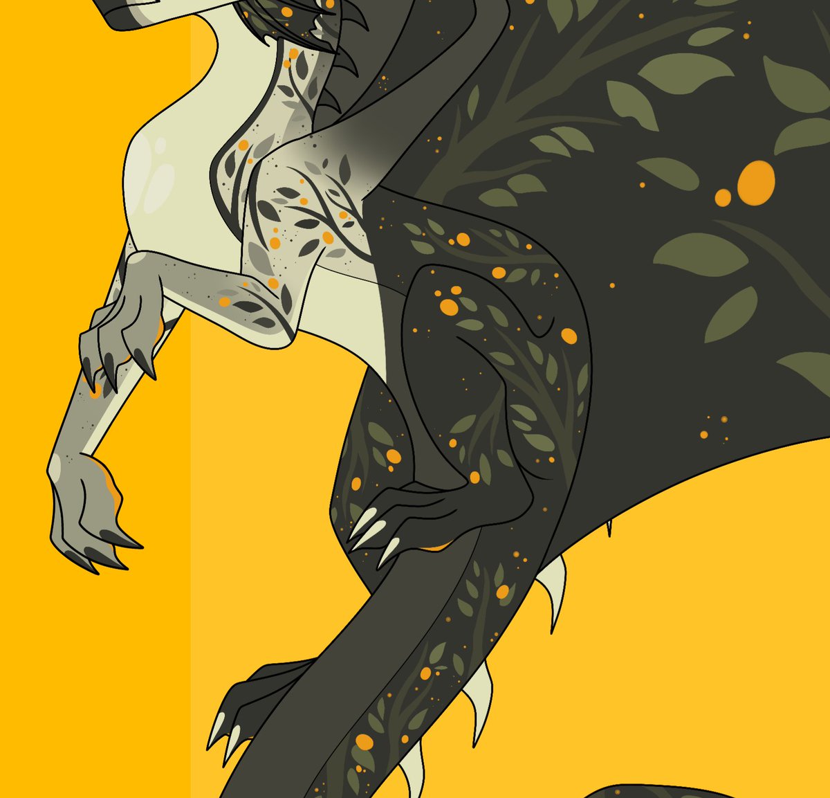sapin0x's tweet photo. Me : the designof Kirros is pretty simple, a fullbody will not take that long
Me : *after 5 hours of coloring* 💀 #dragons #dragon #dragonart #wof #woffandom #wingsoffire #wofart #wofartwork #digital #digitalart #digitalartwork #rainwing #rainwingoc #rainwings #rainwingtribe https://t.co/Q9rqqg59wB