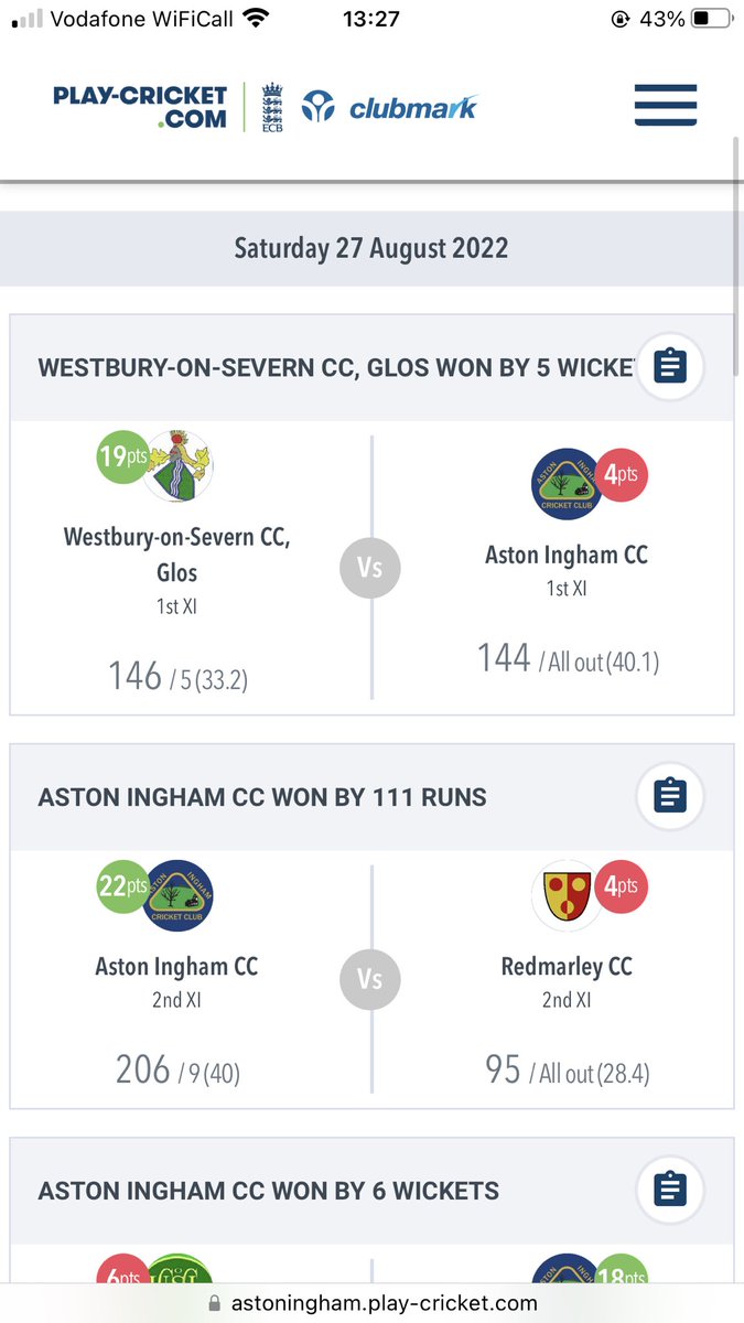 🏏Aston Ingham Cricket🏏 tweet media