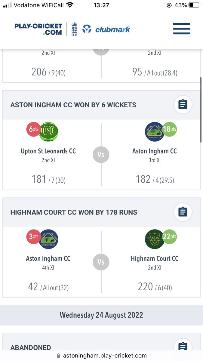 🏏Aston Ingham Cricket🏏 tweet media